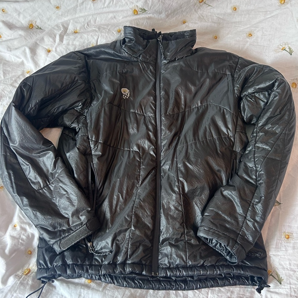 Mountain Hardwear Charcoal Puffer Jacket - Picture 1 of 4